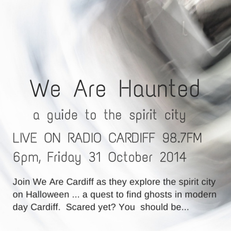We Are Haunted 2014 radio flyer